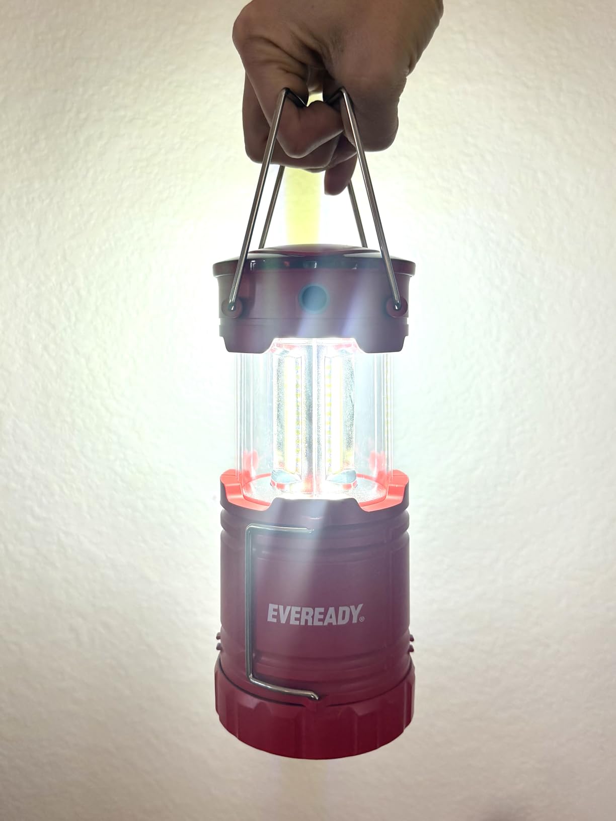 Eveready LED Camping Lantern 360 PRO (3-Pack), Super Bright Tent Lights, IPX4 Water Resistant LED Lanterns for Power Outage Hurricane Preparedness, (Batteries Included) customer photo 2