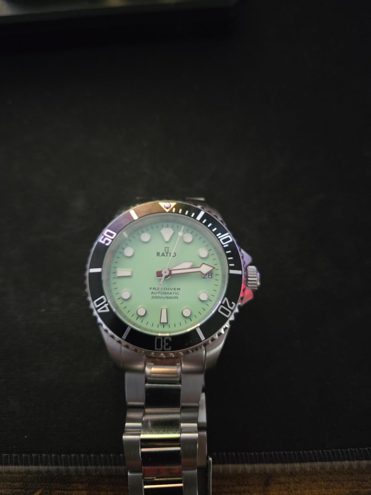 RATIO FreeDiver Sapphire Crystal Diver Watch Japanese Automatic Movement Dive Watch 200m Water Resistant Diving Watch for Men customer photo 1