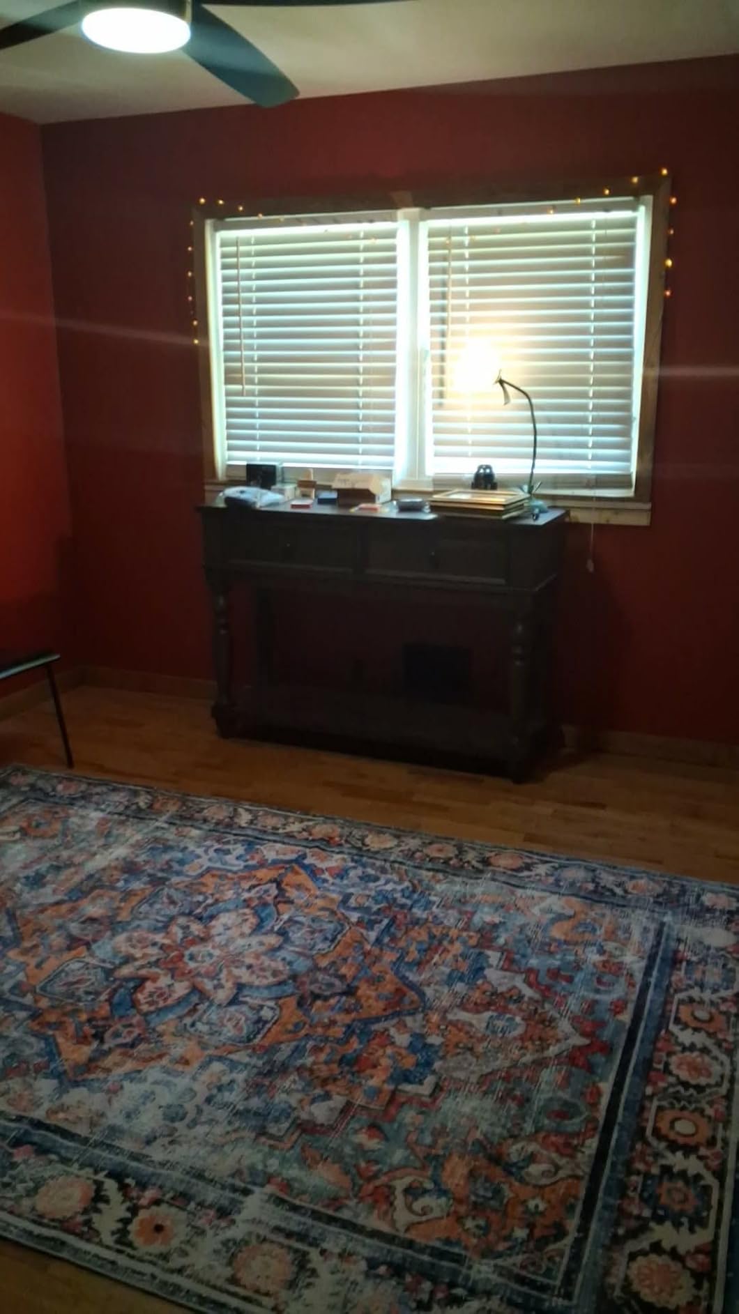 CHAMPLANT Washable Area Rug 8'x10' Boho Chic Medallion Distressed Design Non-Shedding Easy Care Ideal for High Traffic Areas in Living Room Bedroom Office Coffee Table Large Carpet customer photo 1