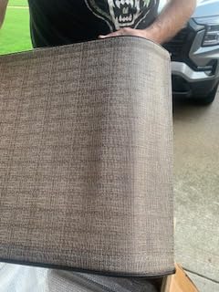 Patio Swivel Chairs Set of 2, Outdoor Rocking Dining Chairs with High Back customer photo 2