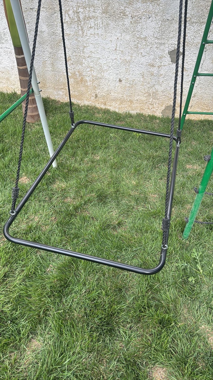 Hapfan Swing Sets for Backyard with Monkey Bars,5 in 1 Playground Set customer photo 1