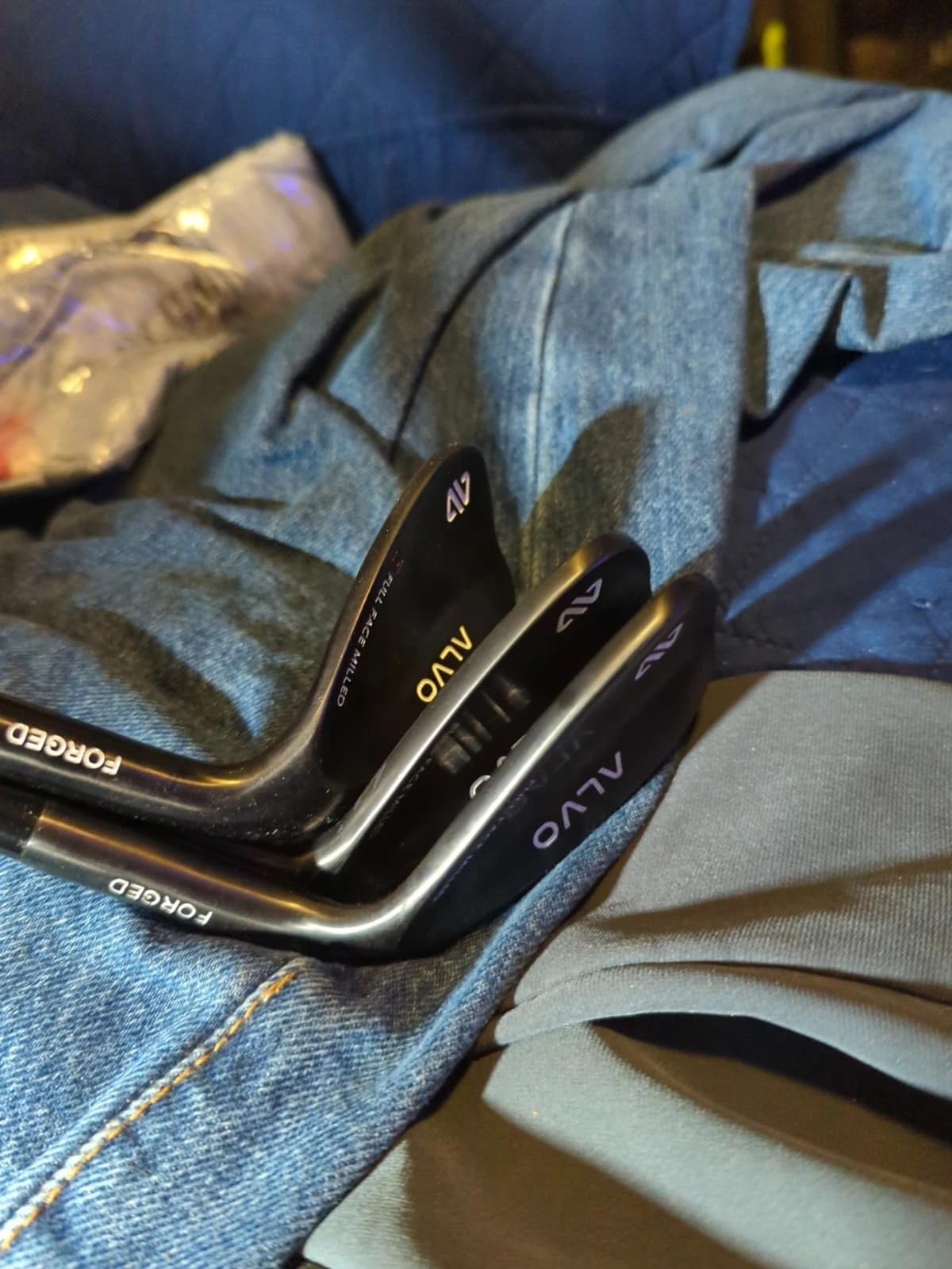 ALVO GOLF - Premium Full Face Golf Wedges, Golf Wedge Set and Singles, 3 Wedges 52/56/60/70 Degree,Lob,Gap,Sand Golf Club for Men, Premium Grip, Right Hand, max Spin customer photo 1