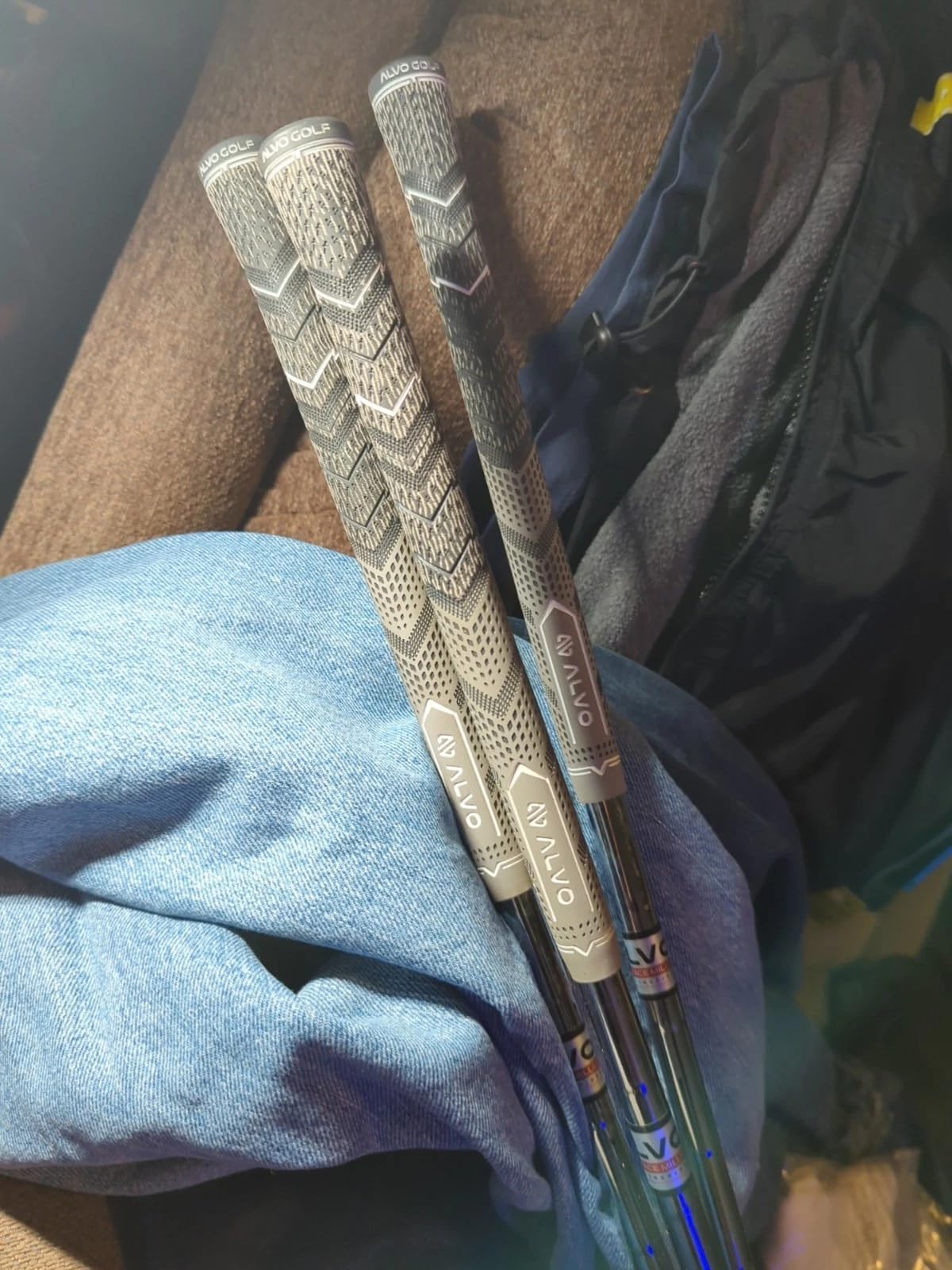 ALVO GOLF - Premium Full Face Golf Wedges, Golf Wedge Set and Singles, 3 Wedges 52/56/60/70 Degree,Lob,Gap,Sand Golf Club for Men, Premium Grip, Right Hand, max Spin customer photo 2