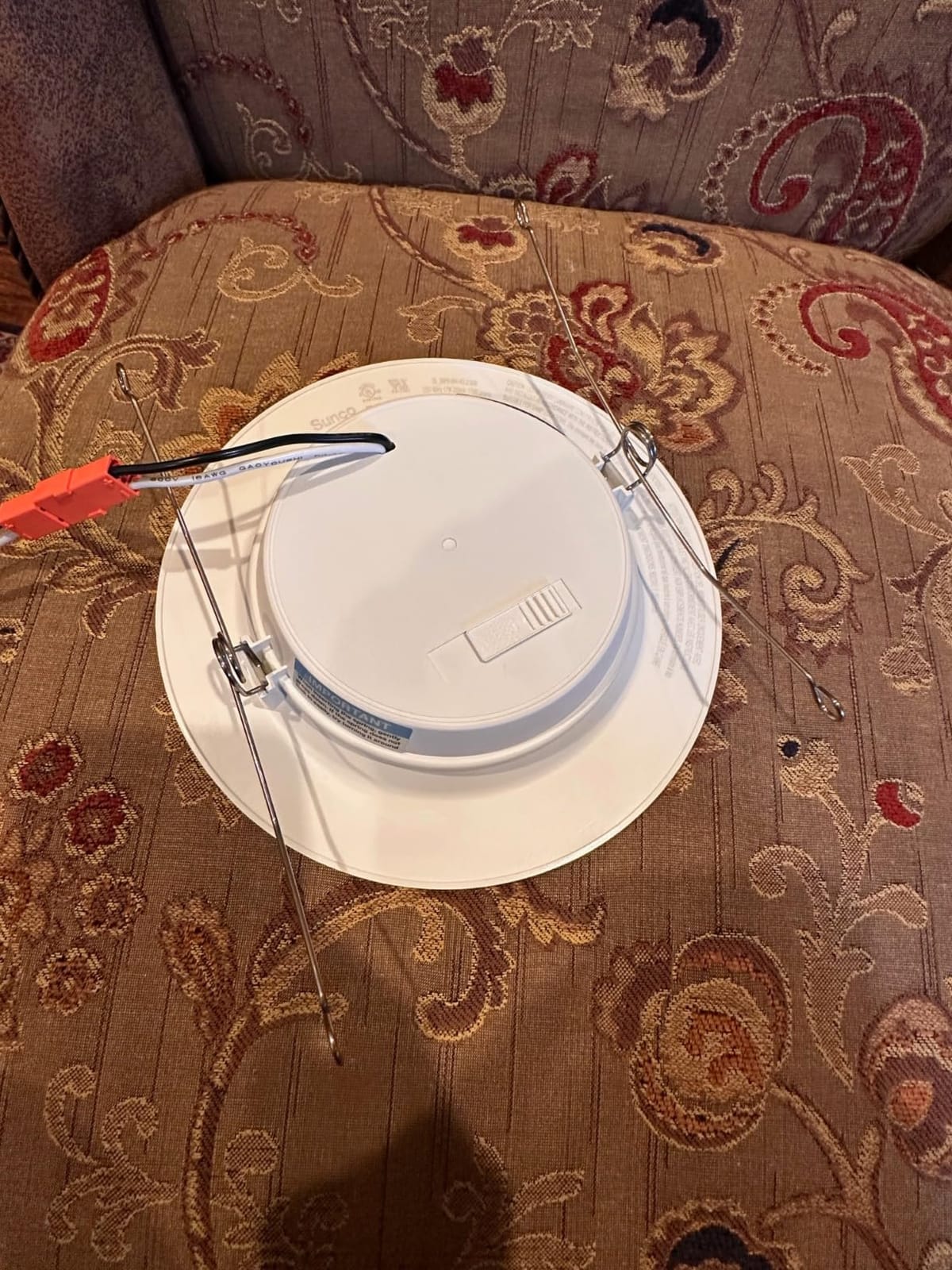 Sunco 4 Pack 6 Inch Retrofit LED Recessed Lights, 5CCT, 15W=120W, Dimmable customer photo 1