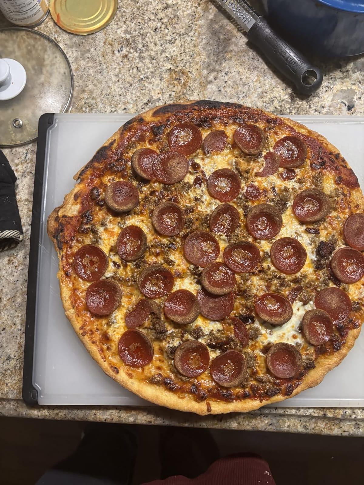 HexClad Hybrid Nonstick Pizza Steel for Pizzas Up to 14