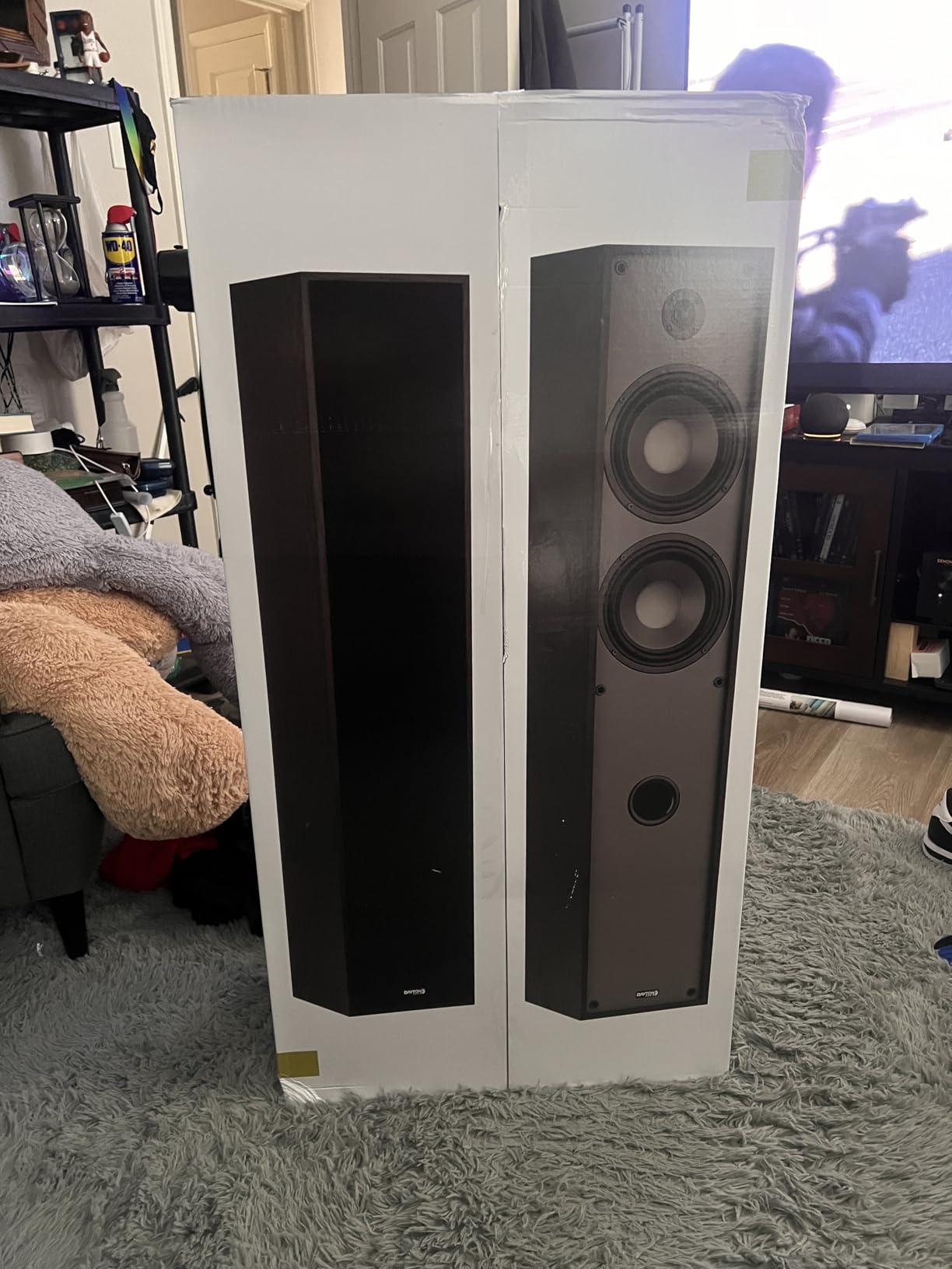 Dayton Audio Classic T65 Floor-Standing Tower Speaker Pair (Wood) customer photo 1