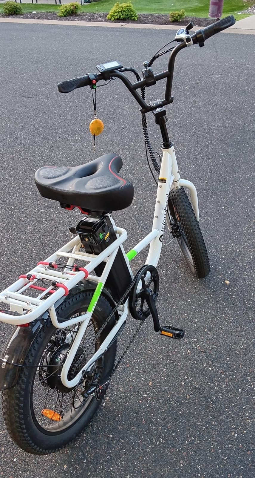 isinwheel U7S Electric Bike for Adult, Peak 1500W Motor 48V 20Ah Battery Up to 20+ MPH & 80 Miles Step-Thru Cargo Ebike, 7-Speed All Terrain Fat Tire Front Suspension E-Bike customer photo 2