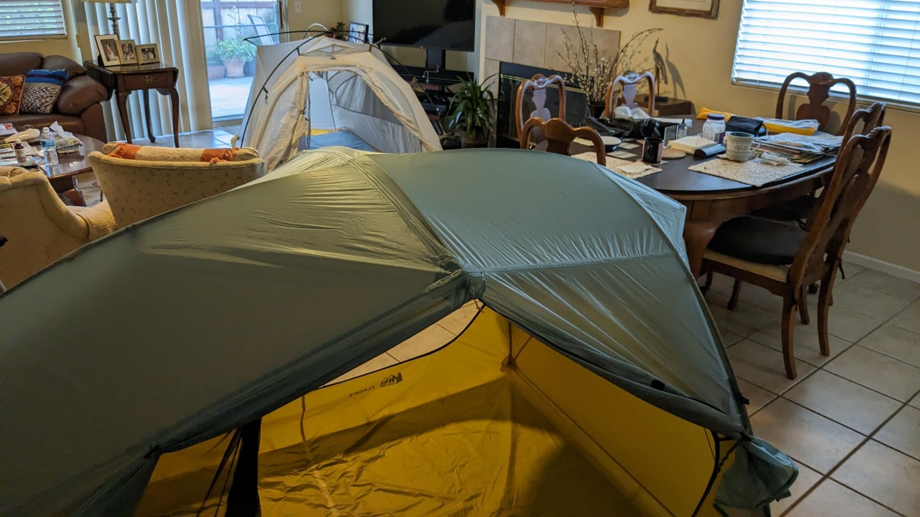 Cloud-Up 2 Person Tent Lightweight Backpacking Tent with Footprint - Free Standing Ultralight Camping Hiking Backpack Tents Two Person Tent customer photo 1