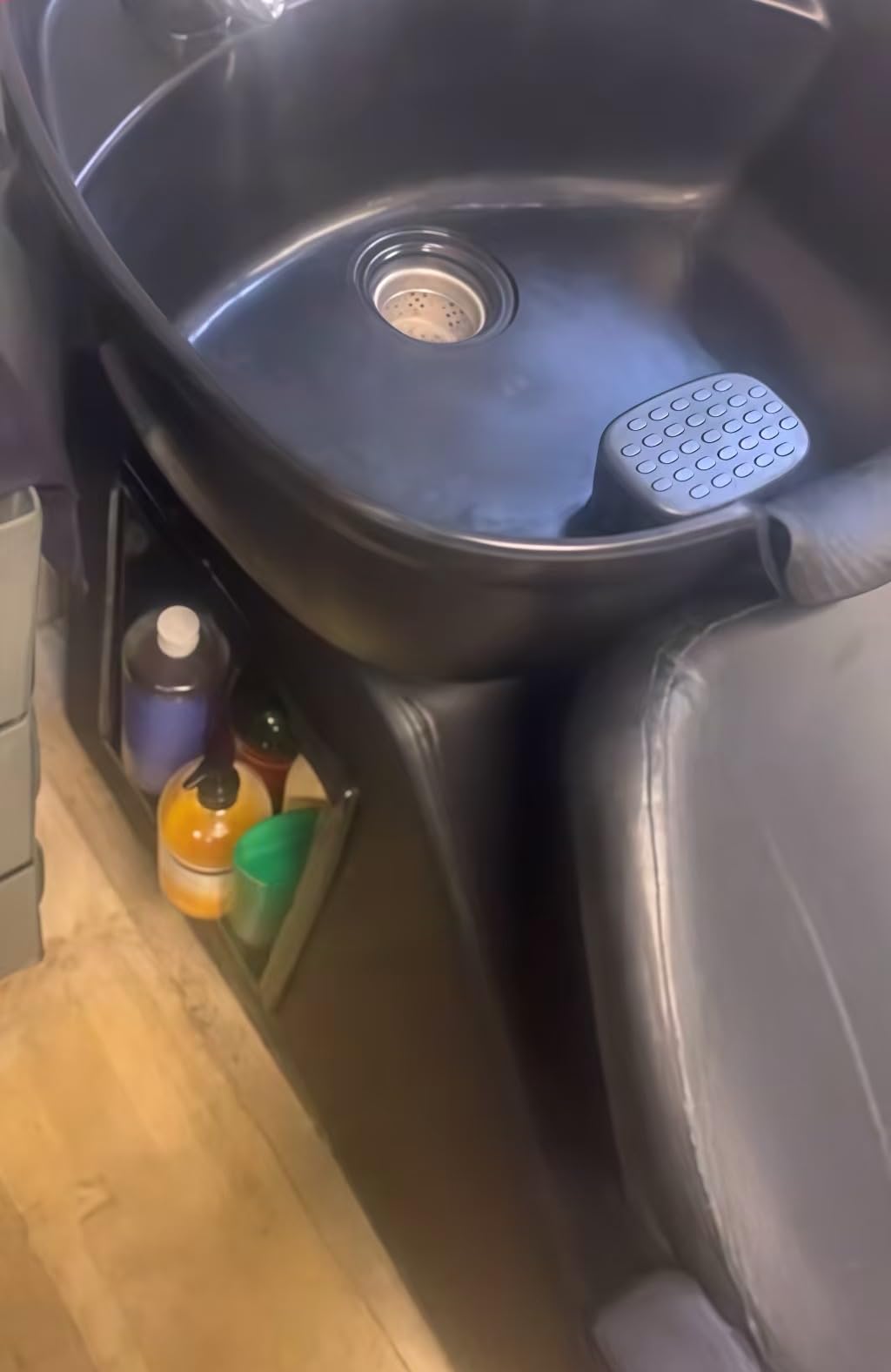 Shampoo Bowl Chair Set, Salon Shampoo Sink Chair customer photo 2