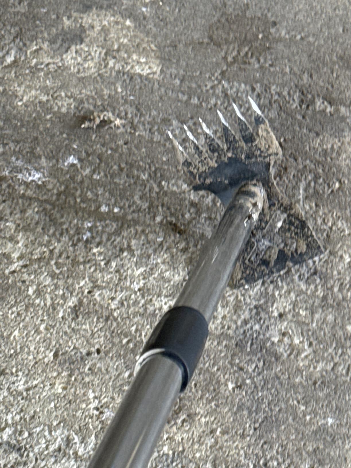 NICOFPHY Weed Puller Tool with Long Handle, Heavy Duty Garden Hoe and Rake customer photo 2