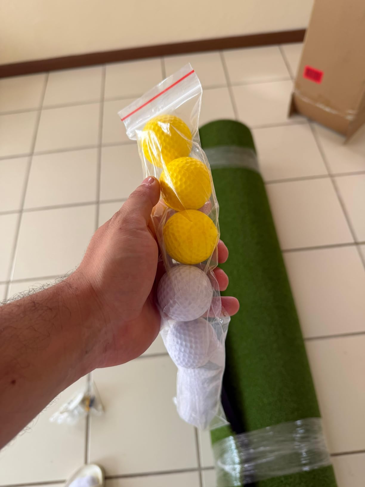 Bltend Golf Mat 36mm: 5x4ft/6x4ft Golf Hitting Mat Practice Outdoor Indoor customer photo 2