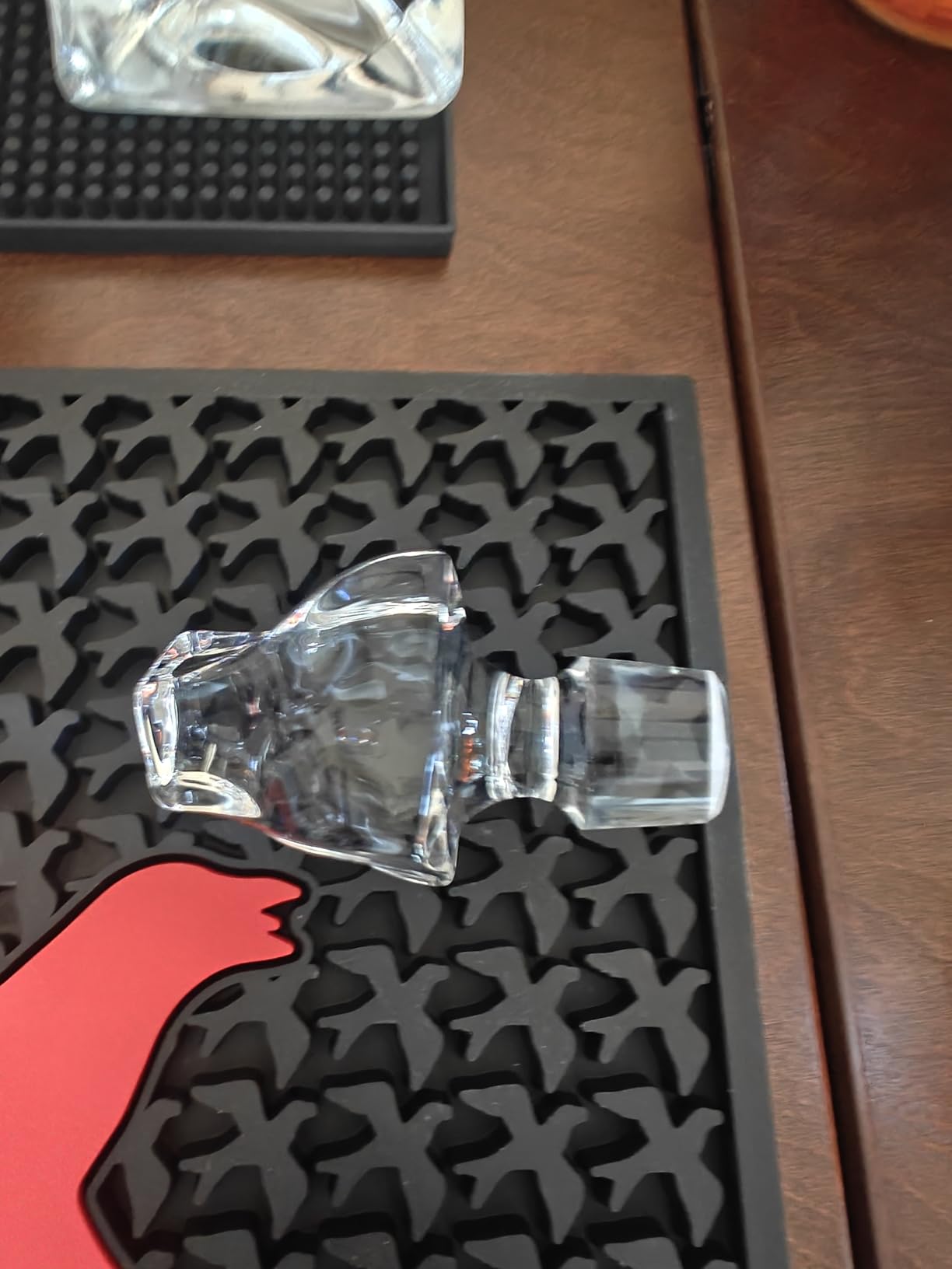Square 25Oz Whiskey Liquor Decanter Set With 2 Glasses in Box customer photo 2
