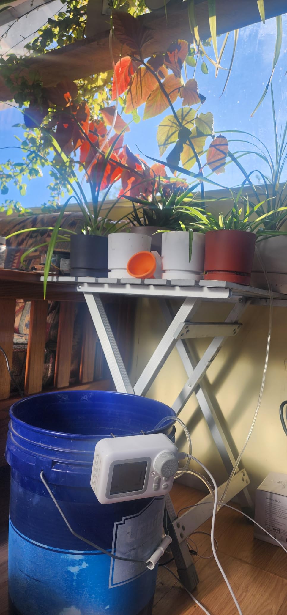 Automatic Watering System, 15 Potted Indoor Houseplants Support Plant Waterer, Vacation Plant Watering Devices, with Digital Programmable Water Timer customer photo 1