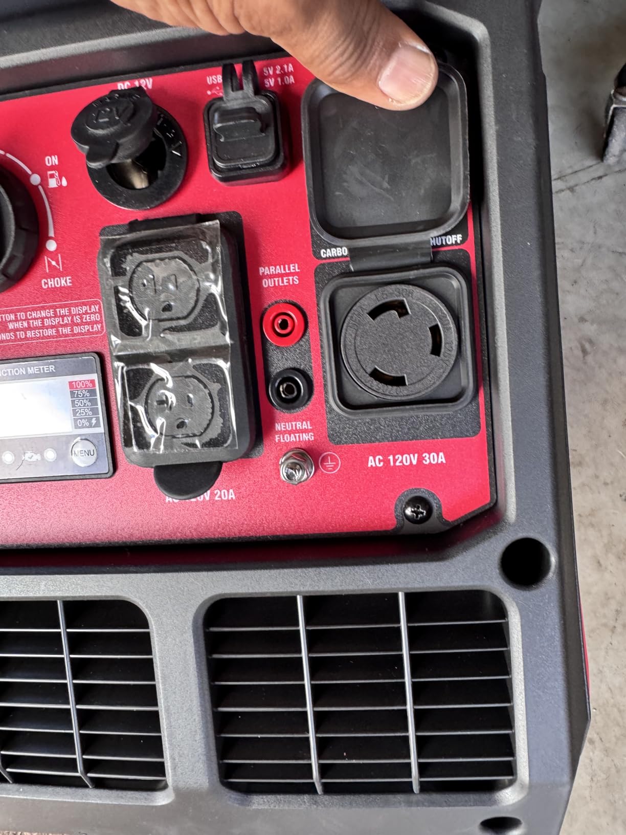 PowerSmart 2500 Watt Portable Inverter Generator for Camping | Super Quiet, Clean Power customer photo 1