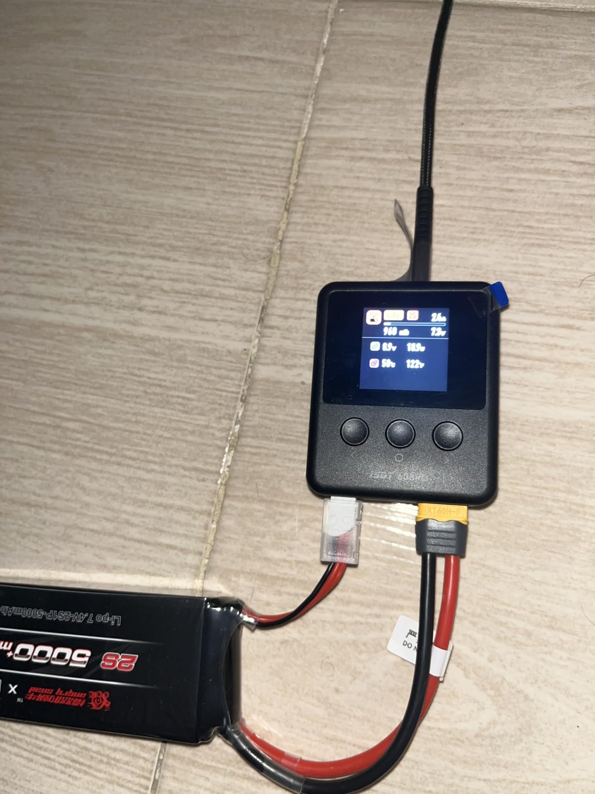 ISDT 608PD Lipo Battery Charger, DC 240W/10A, USB C PD 100W/5A Smart Charger for RC Batteries Balance Charger for Life/Lilon/LiPo/LiHV (1-6S), NiMH(1-16S), Pb (1-12S) Batteries customer photo 2