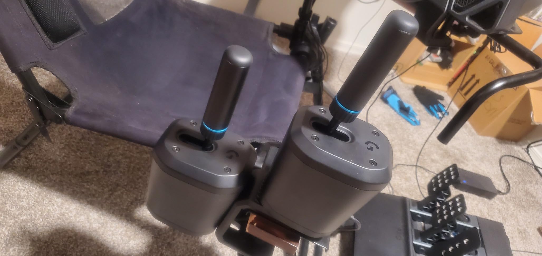 Logitech G RS Sim Racing Shifter & Handbrake (With Mode Switching) customer photo 1