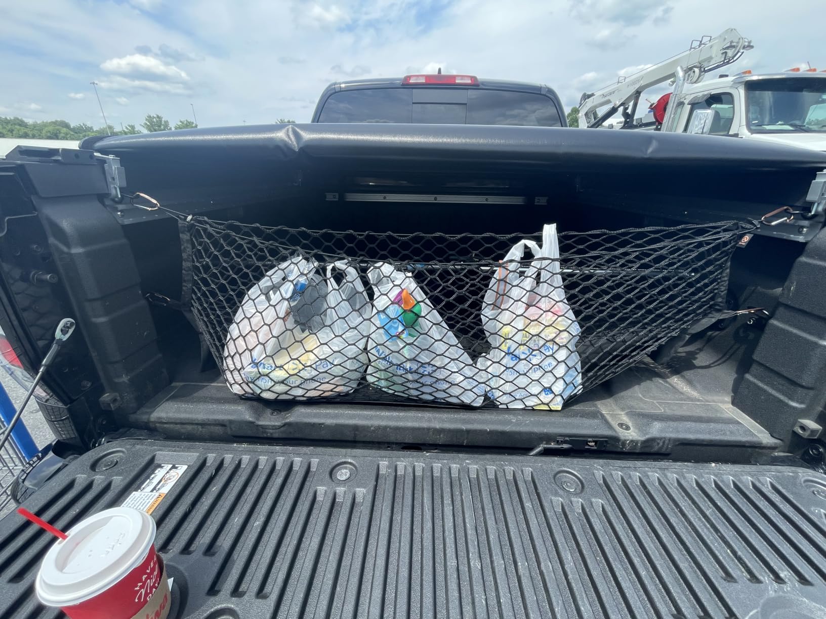 Muslogy Cargo Net for 2013-2026 Chevy Silverado GMC Sierra 1500/2500/3500HD customer photo 1