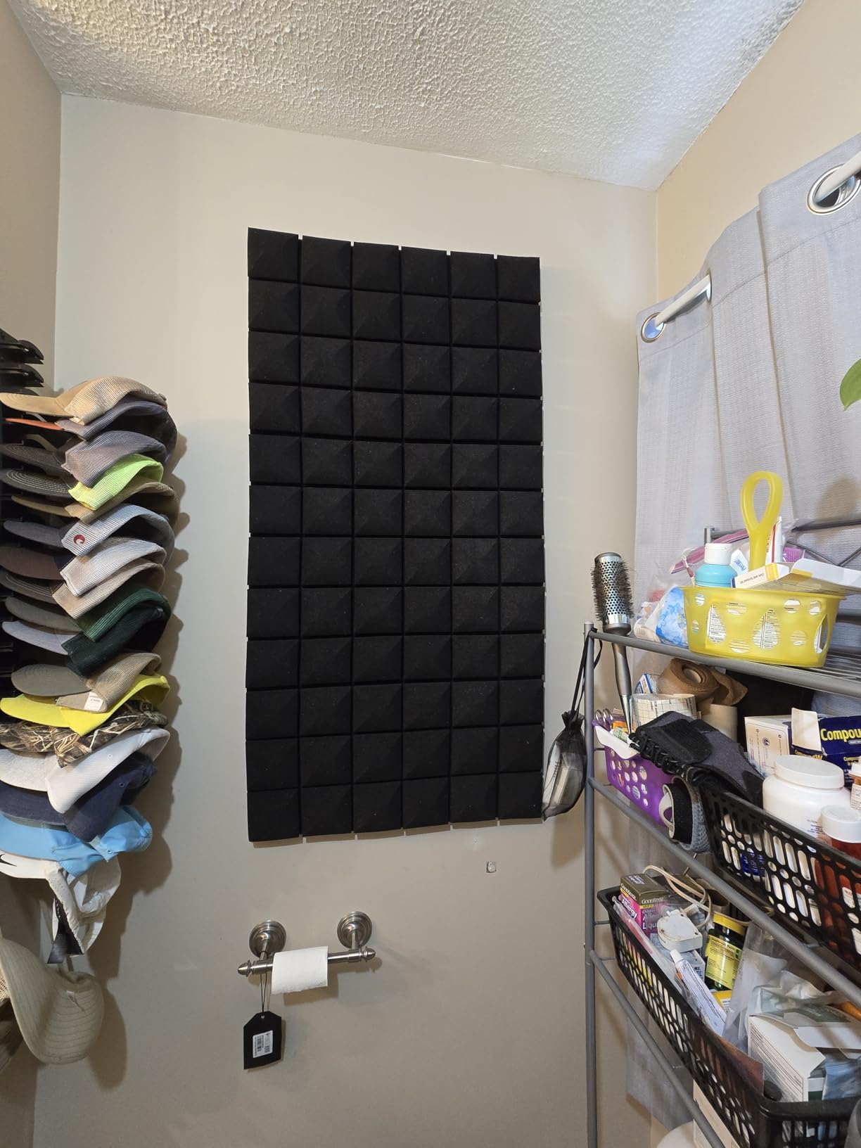4 Pack Acoustic Foam Panels, 48 x 24 x 2