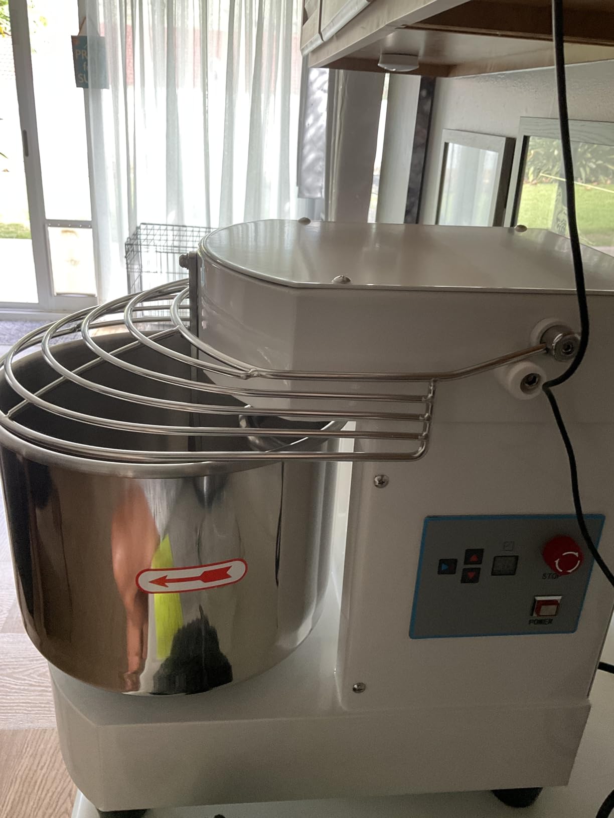 GarveeTech 10.5Qt Commercial Food Mixer, Touch Screen, 650W, Dual Rotating customer photo 2