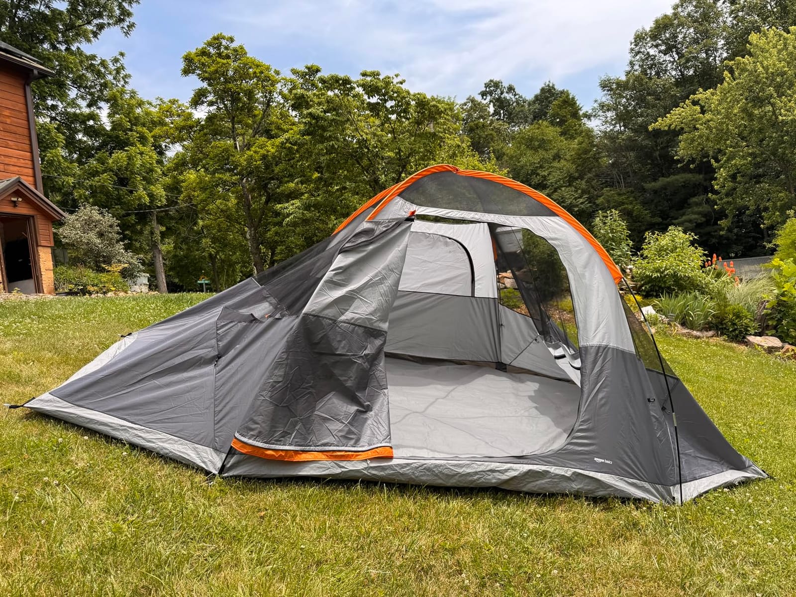 Amazon Basics Camping Tent, 3-Season Dome Design with Rainfly customer photo 2