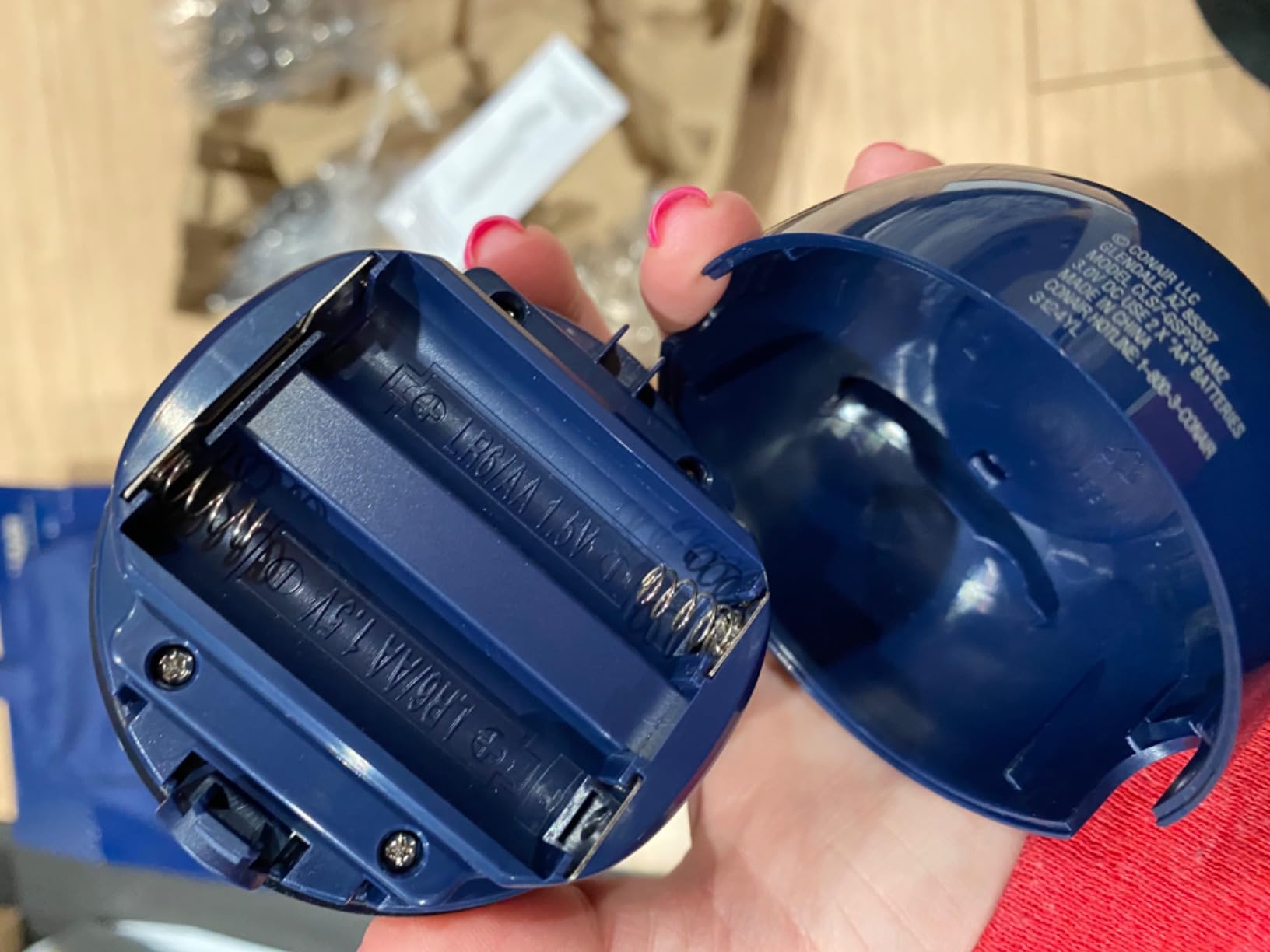 Conair SteamStylist 3-in-1 Steam Press and Iron Steamer for Clothes, Clothes Steamers for Clothes, Travel Steamer, Includes Fabric Shaver, Extra Water Tank and Storage Bag, Midnight Blue customer photo 1