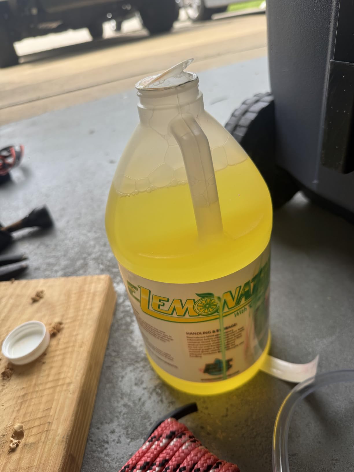 Elemonator: House Wash Surfactant for Siding, Roof and Concrete Cleaning, Bleach Additive, Soft Wash Soap, 1/2 Gallon, 64 Fl Oz (QTY 1) customer photo 2