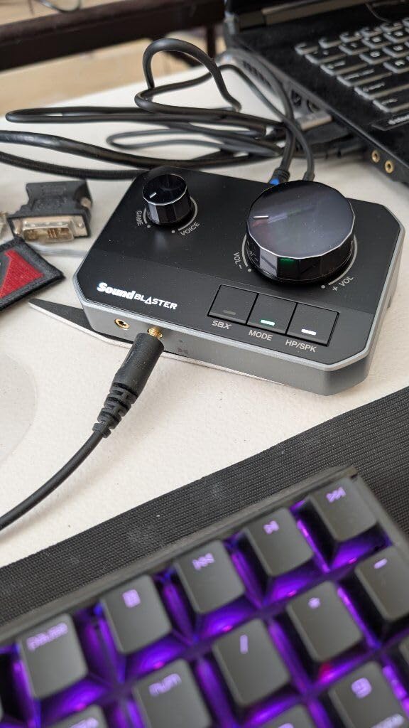 Sound Blaster G8, USB Dual DAC & Headphone AMP, High-Res Audio customer photo 1