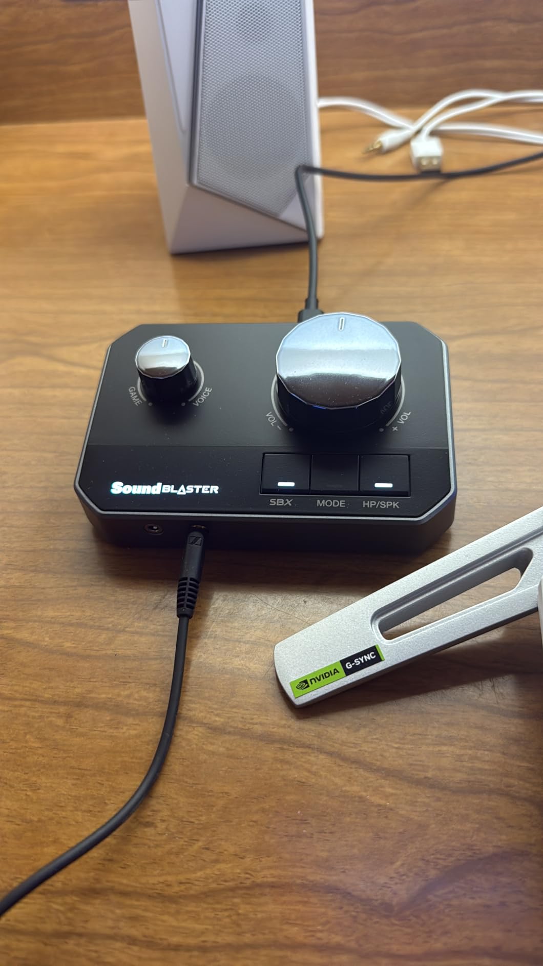 Sound Blaster G8, USB Dual DAC & Headphone AMP, High-Res Audio customer photo 2