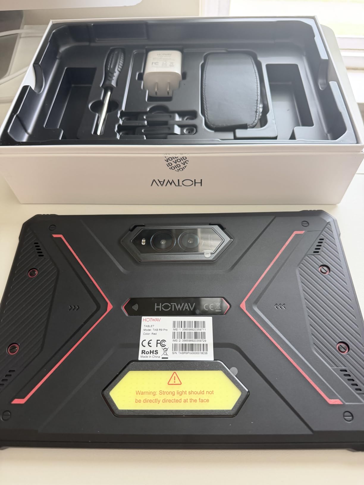 HOTWAV R9 Pro Rugged Tablet Android 14 - 2K 11