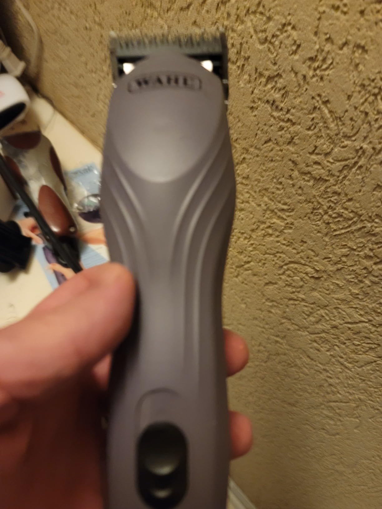 Wahl Pro Animal KM10+ Corded Clipper, Cats, Dogs & Horses, Purple | #10 Prime Series Blade, LOCKGUARD Technology, Textured Housing with Lightweight Design, Fits Cats, Dogs, and Horses customer photo 2