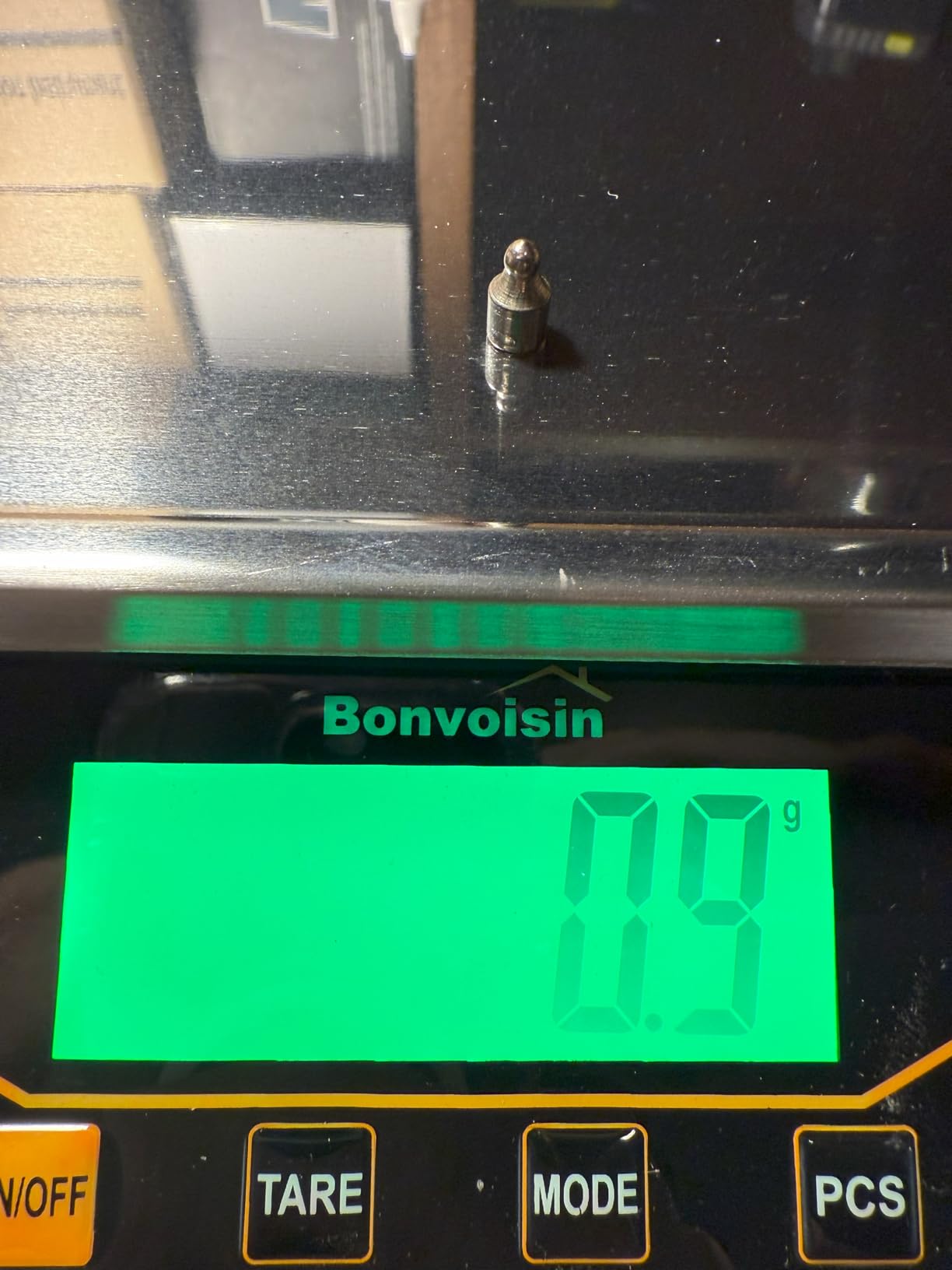 Bonvoisin Digital Scale 0.1 Gram Accuracy Precision Lab Scale 6000g Scientific Digital Balance for Laboratory, Jewelry Weighing customer photo 2