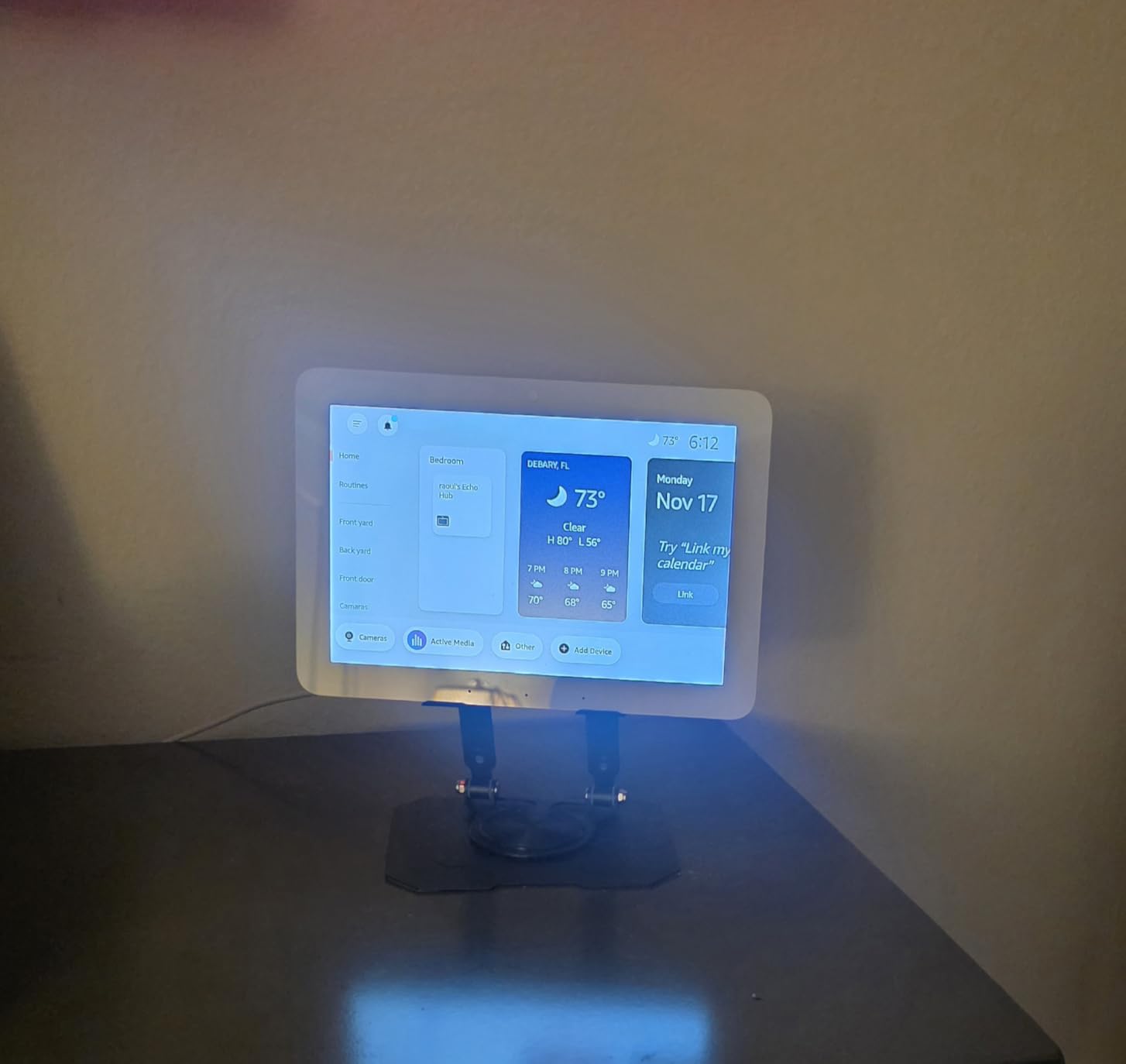 Like-New Amazon Echo Hub, 8