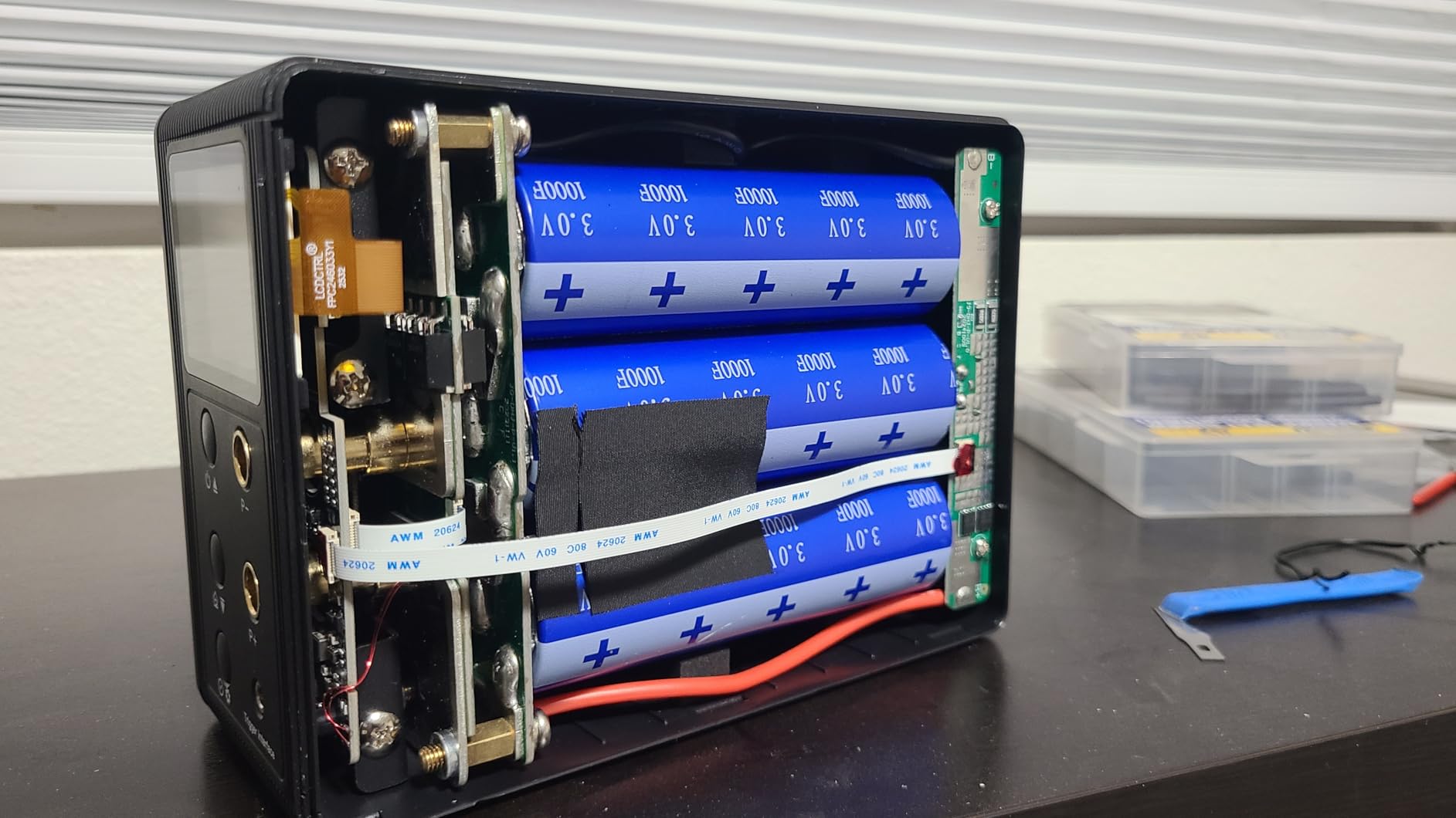 14.6 KW Capacitor Battery Spot Welder, AWithZ Spot Welder, 2-in-1 Automatic & Foot Pedal Two Modes Battery Farad Welding Equipment for 18650/LiFePO4 Lithium Battery Pack Building (P20B) customer photo 1