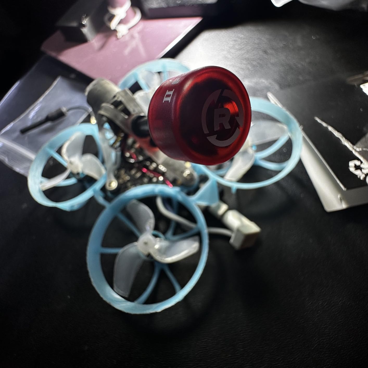 RushFPV Cherry2 5.8G FPV Antenna IPEX UFL RHCP 82mm for FPV Quadcopter Racing Drone customer photo 1