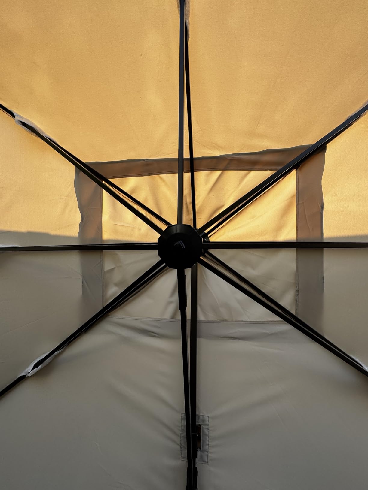 9' X 12' Cantilever Patio Umbrella Rectangular Outdoor Umbrellas customer photo 1
