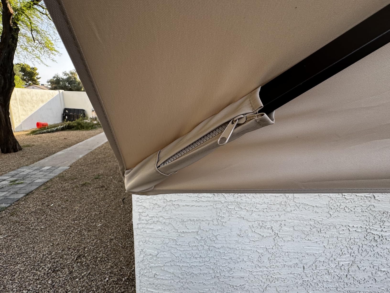 9' X 12' Cantilever Patio Umbrella Rectangular Outdoor Umbrellas customer photo 2