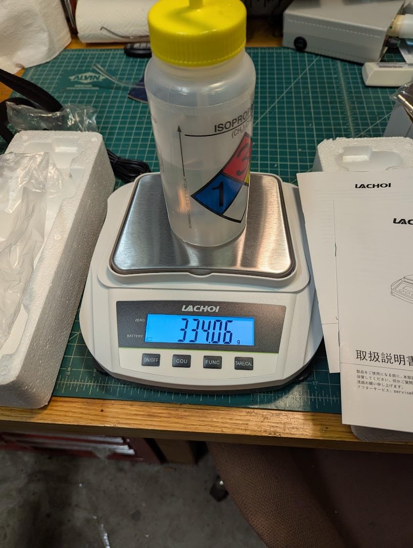 Analytical Balance 500gx0.001g Lab Scale 0.001g Accuracy | Laboratory Analytical Balance LCD Display with Calibration Weight Windshield High Precision Scale With RS232 Interface customer photo 2