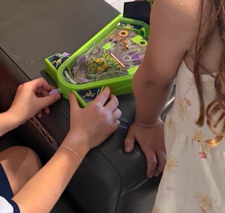 Teenage Mutant Ninja Turtles Desktop Pinball Machine - Fun Arcade Game for Kids & Adults Ages 6+, Compact Tabletop Toy by Well Played customer photo 1