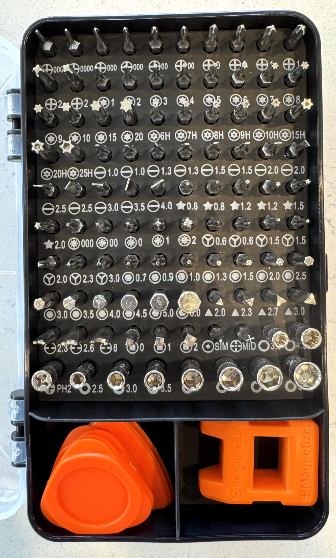 JOREST 117 in 1 Precision Screwdriver Set, Mini Tool Kit with Torx Phillips customer photo 1