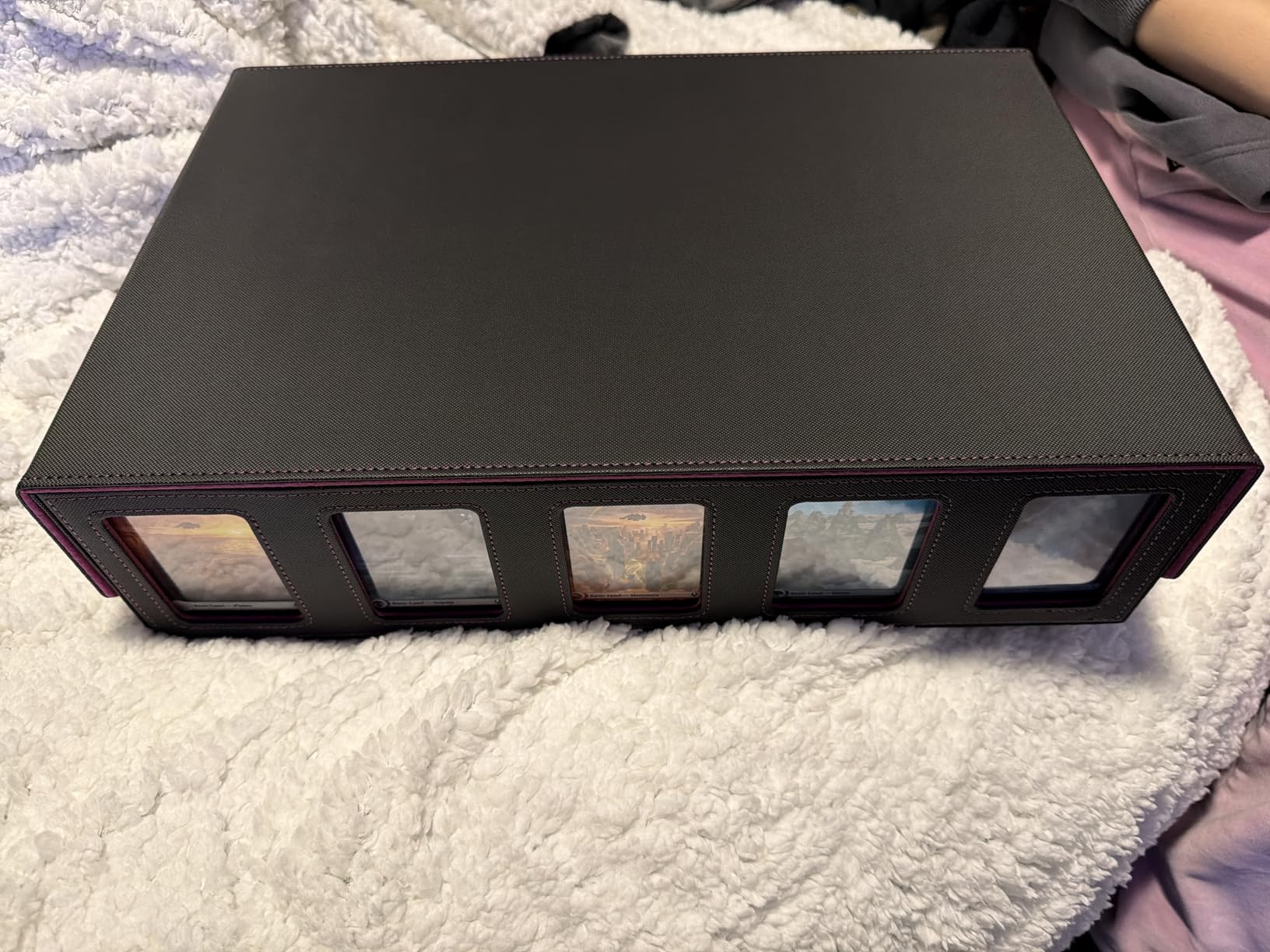 Kabinka 5 Row 3900+ Trading Card Storage Box with Commander Display customer photo 2