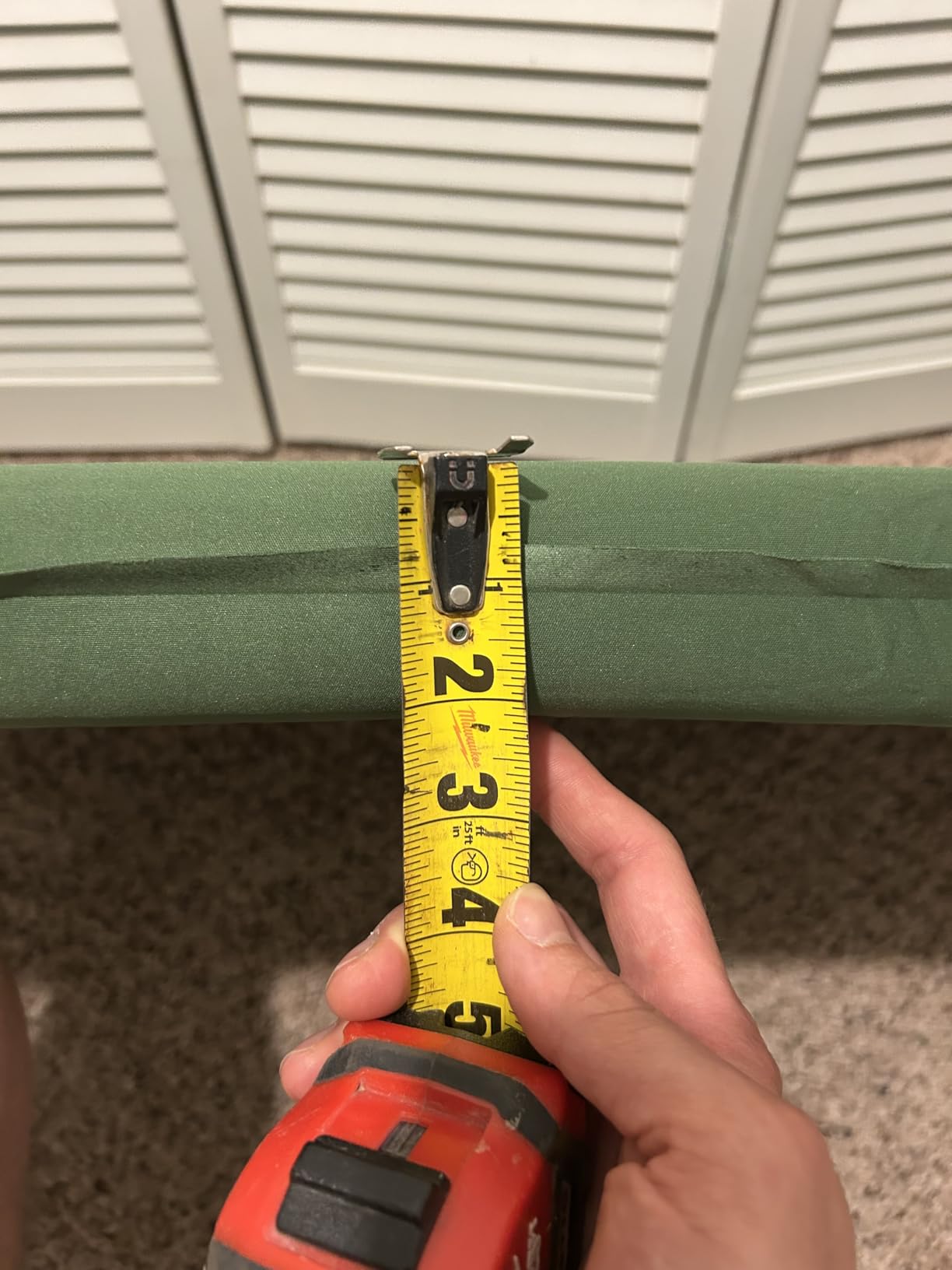 Wevelel Memory Sleeping Pad, 3.1