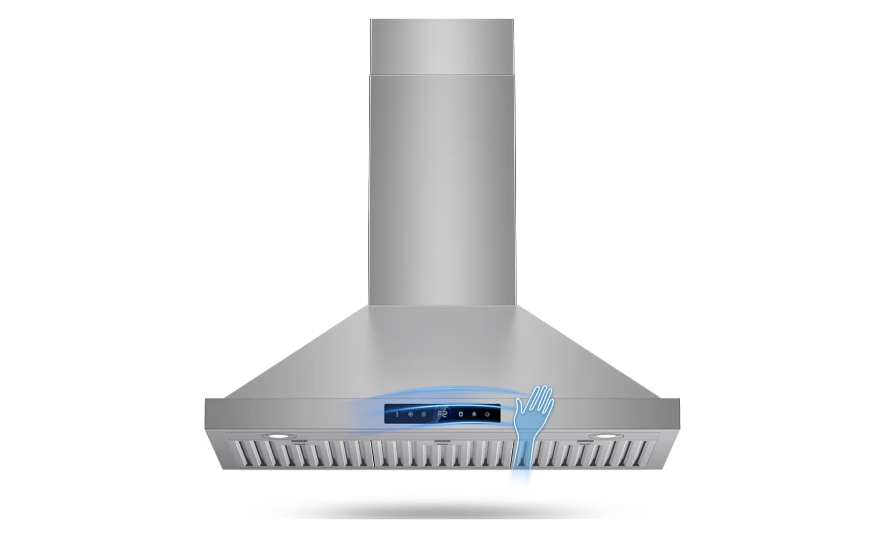 1200 CFM Wall Mount Range Hood 30 Inch, Stainless Steel Flat Design customer photo 1