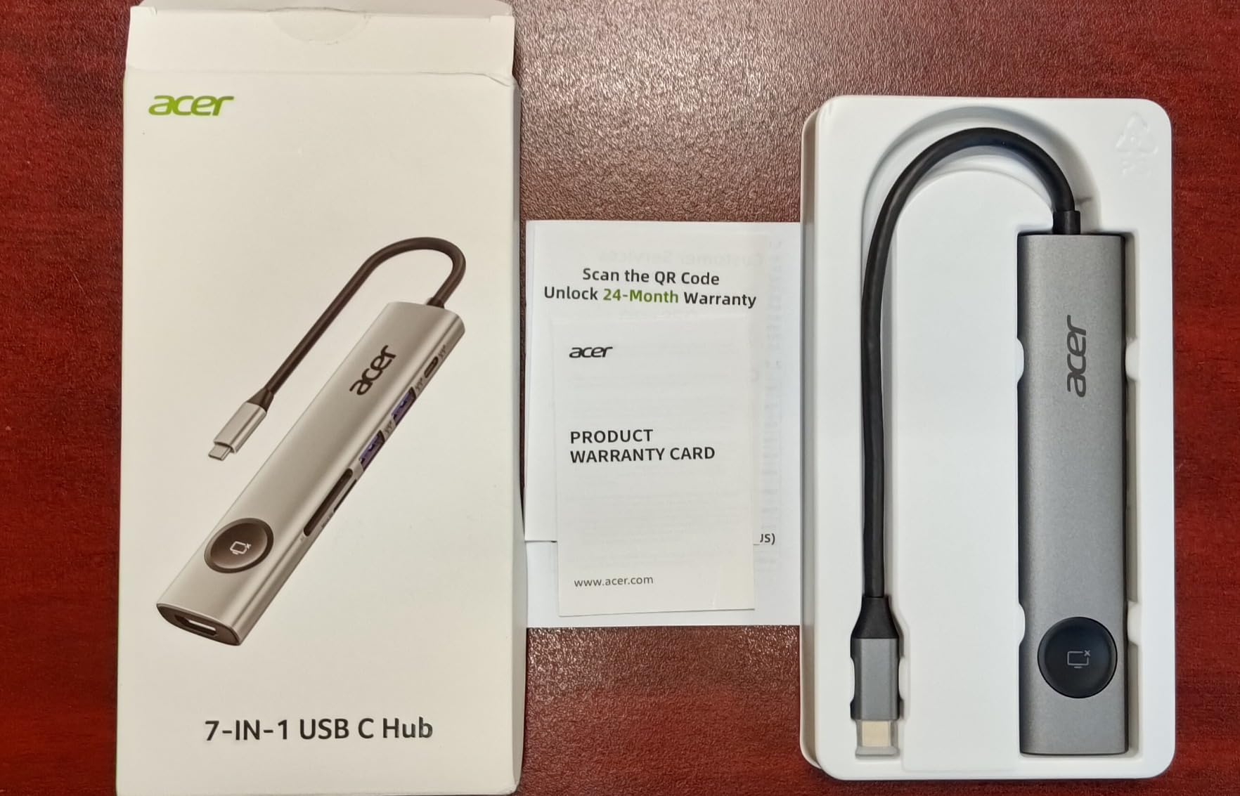 Acer USB-C Docking Station Dual Monitor, 9-in-1 Laptop Dock with 2 HDMI customer photo 1