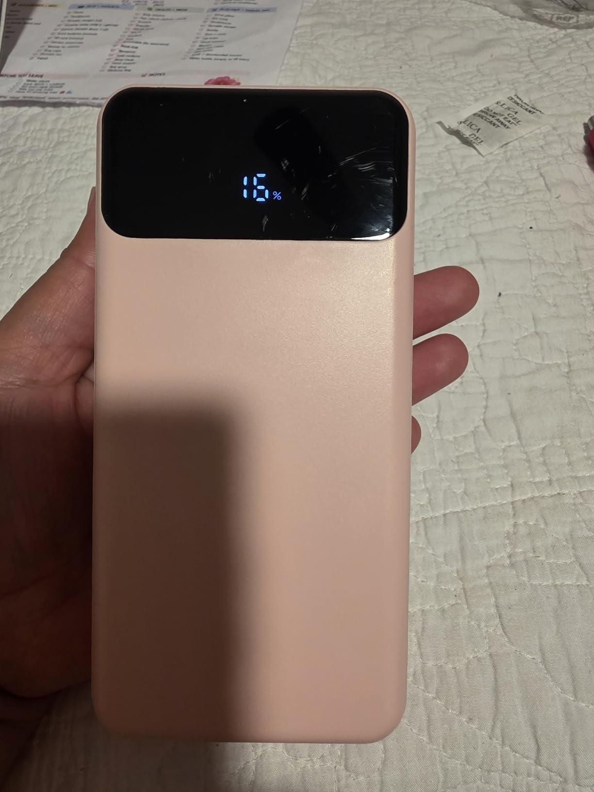 OHOVIV Portable Charger Power Bank 50000mAh, 4 Built-in Cables Battery Pack | 22.5W Fast-Charge, 55% in 30 mins, 10 Times for iPhone 15, Camping Travel Essential, Compatible with iPhone 17/16/15, Samsung, Tablet customer photo 2