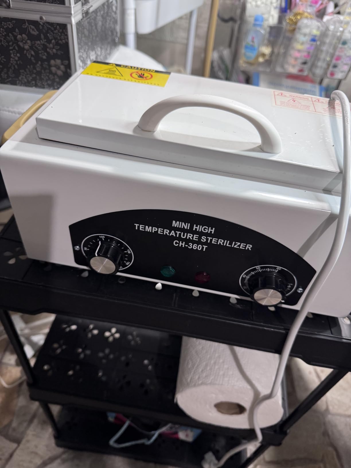 Winb Mini High Temperature Autoclave Sterilizer for Nail Tools & Dental customer photo 2