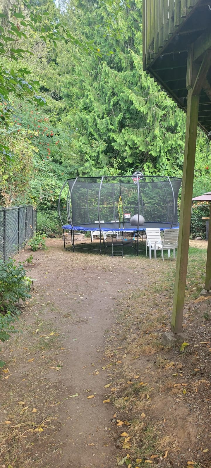 Tatub12 14 15 16FT Large Trampoline Outdoor for Kids, Basketball Hoop/Net customer photo 2
