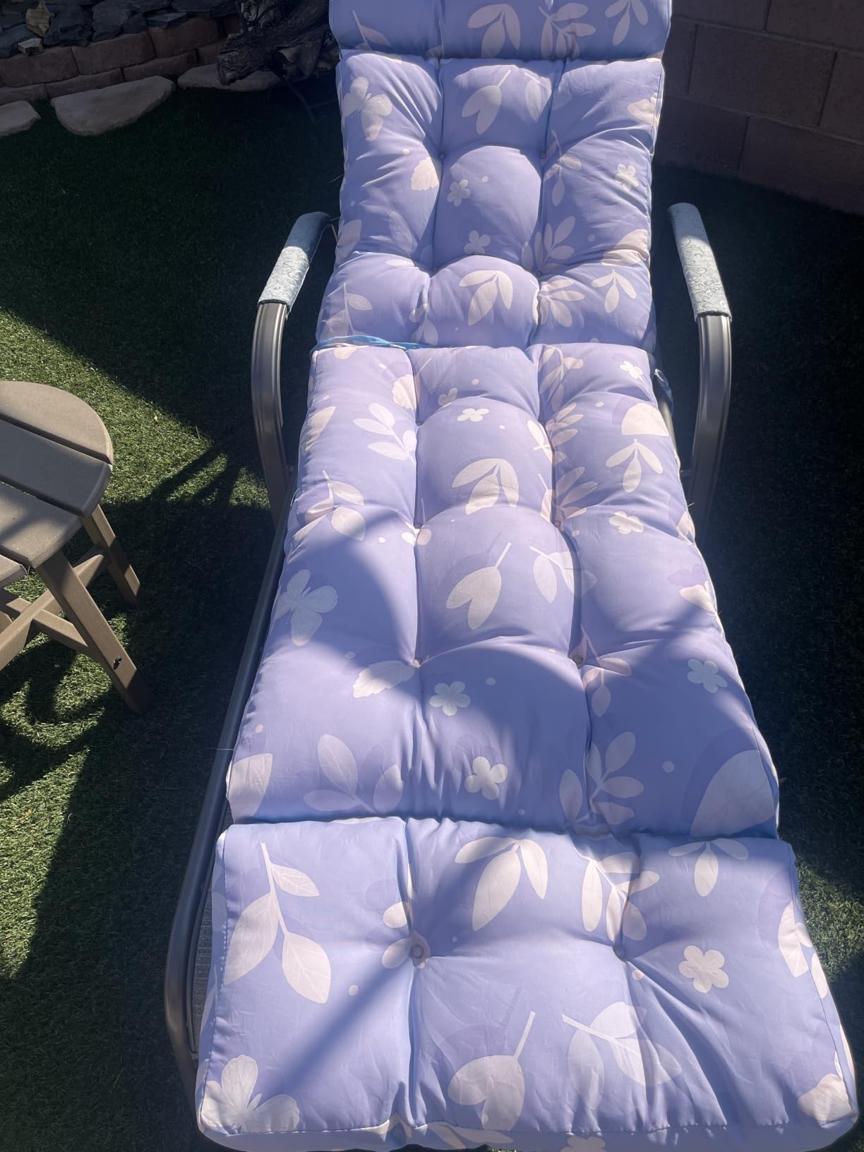 Outdoor Lounge Chair Cushions Waterproof 75.1x22.8x4.7
