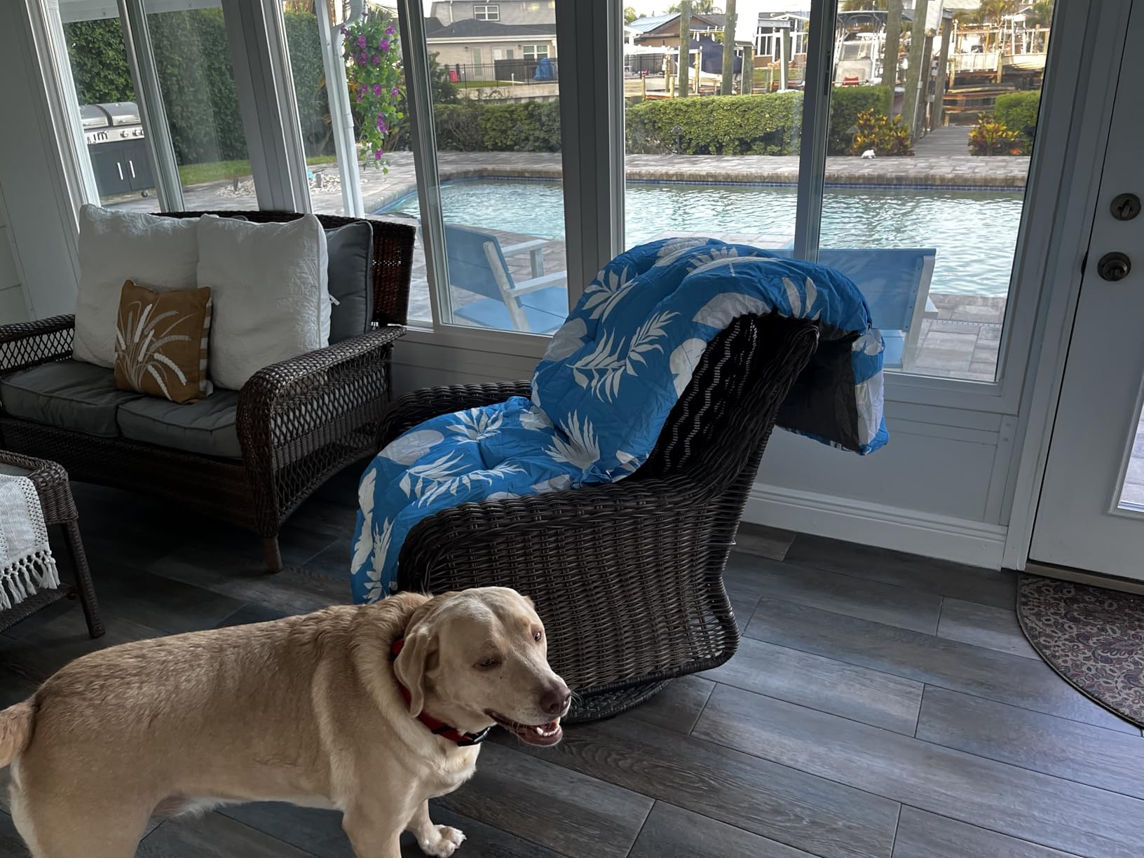 Outdoor Lounge Chair Cushions Waterproof 75.1x22.8x4.7