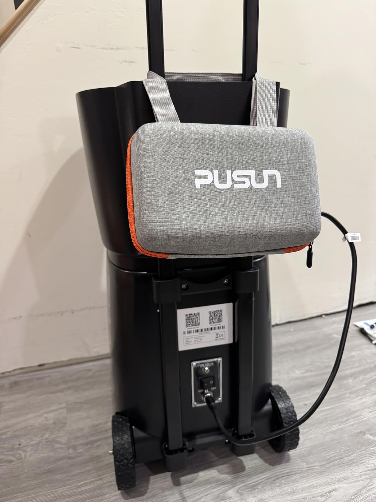 PUSUN|PT-Smart Pro Internal Oscillation Tennis Ball Machine: App with 12 Built-in Training Modes, 28-Pt Custom Drills,75MPH, 5H,32.6lb Portable for Tennis & Padel,Training, Practice,Beginners to Pros customer photo 2