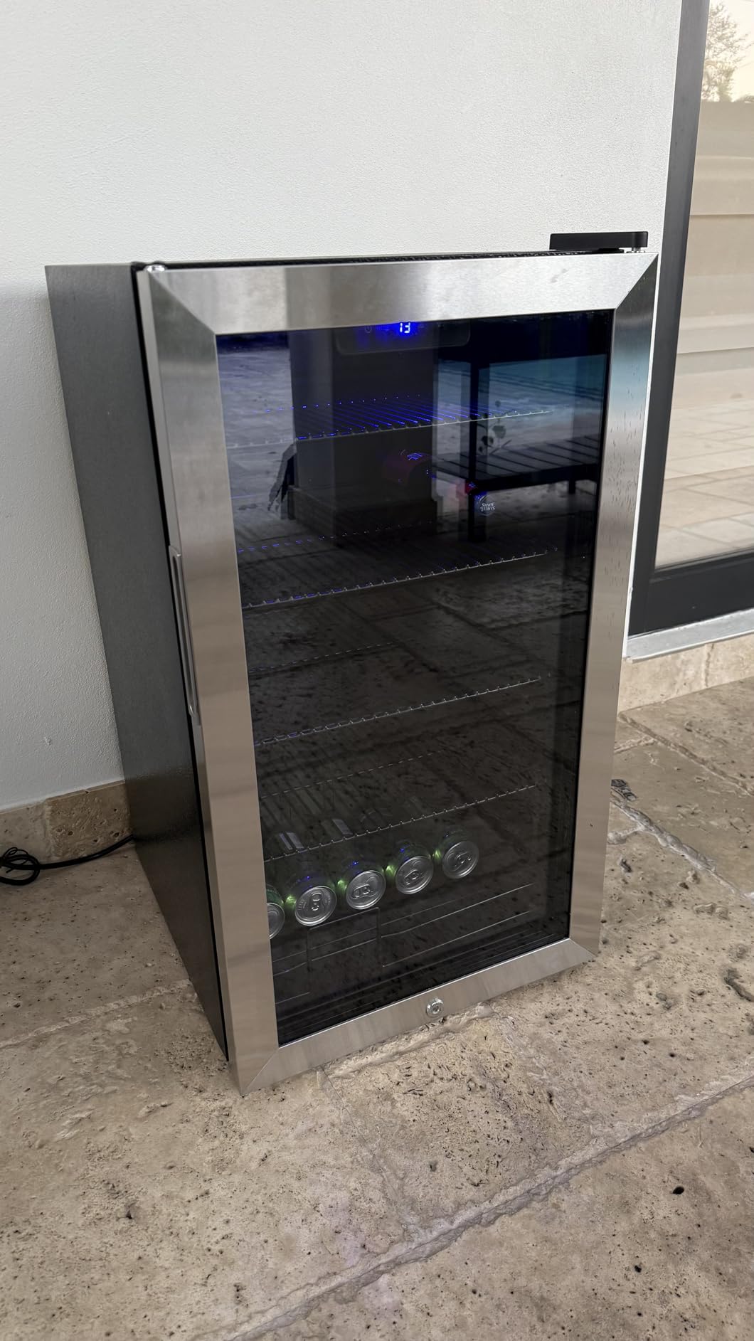 60 Cu. Ft. Commercial Beverage Refrigerator, Triple Glass Door customer photo 2